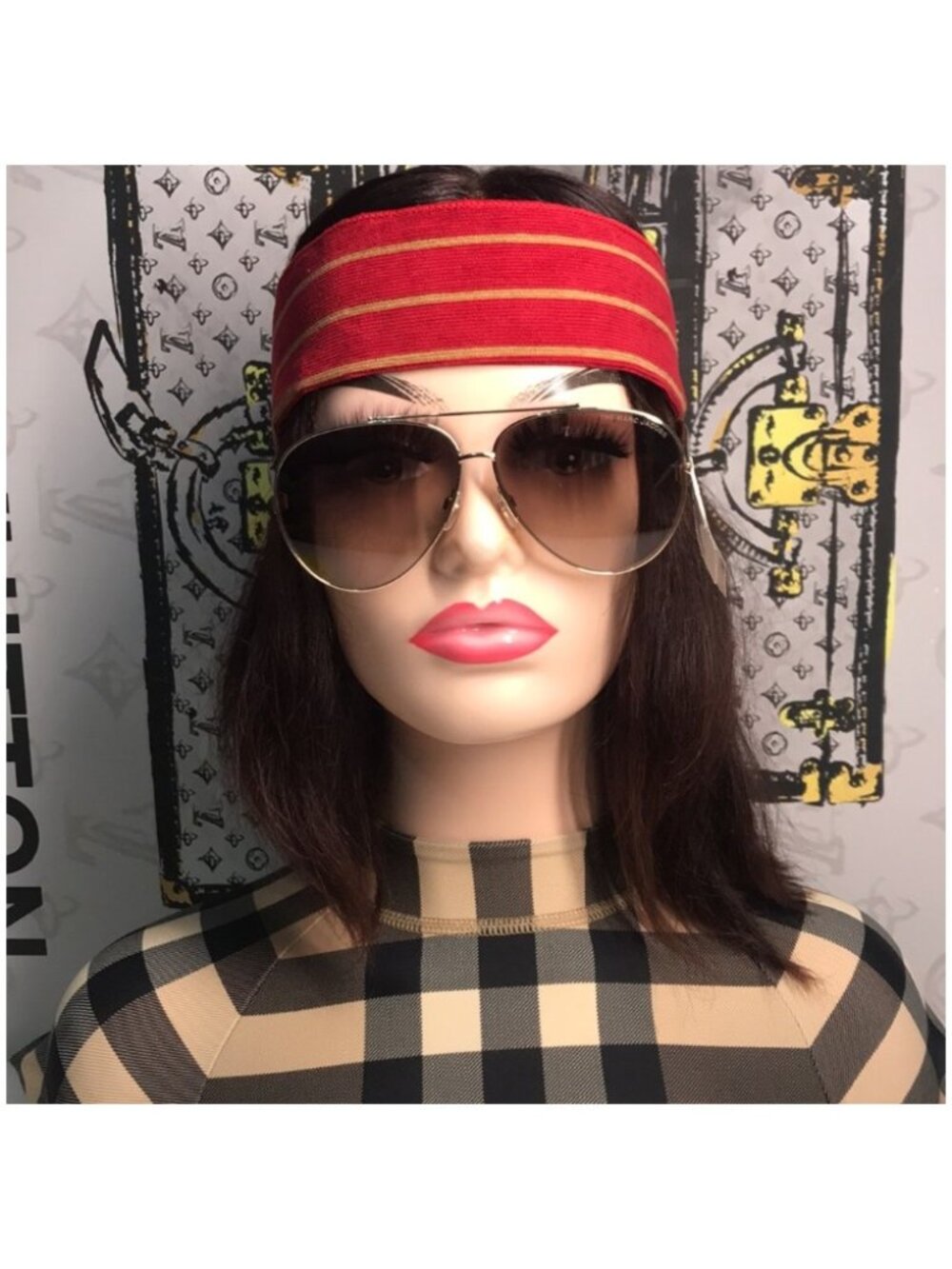 Marc Jacobs 522 S Sunglasses Gold Havana Brown Gradient New